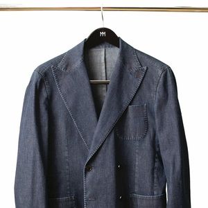 Moda Matters Denim Double Breasted Jacket